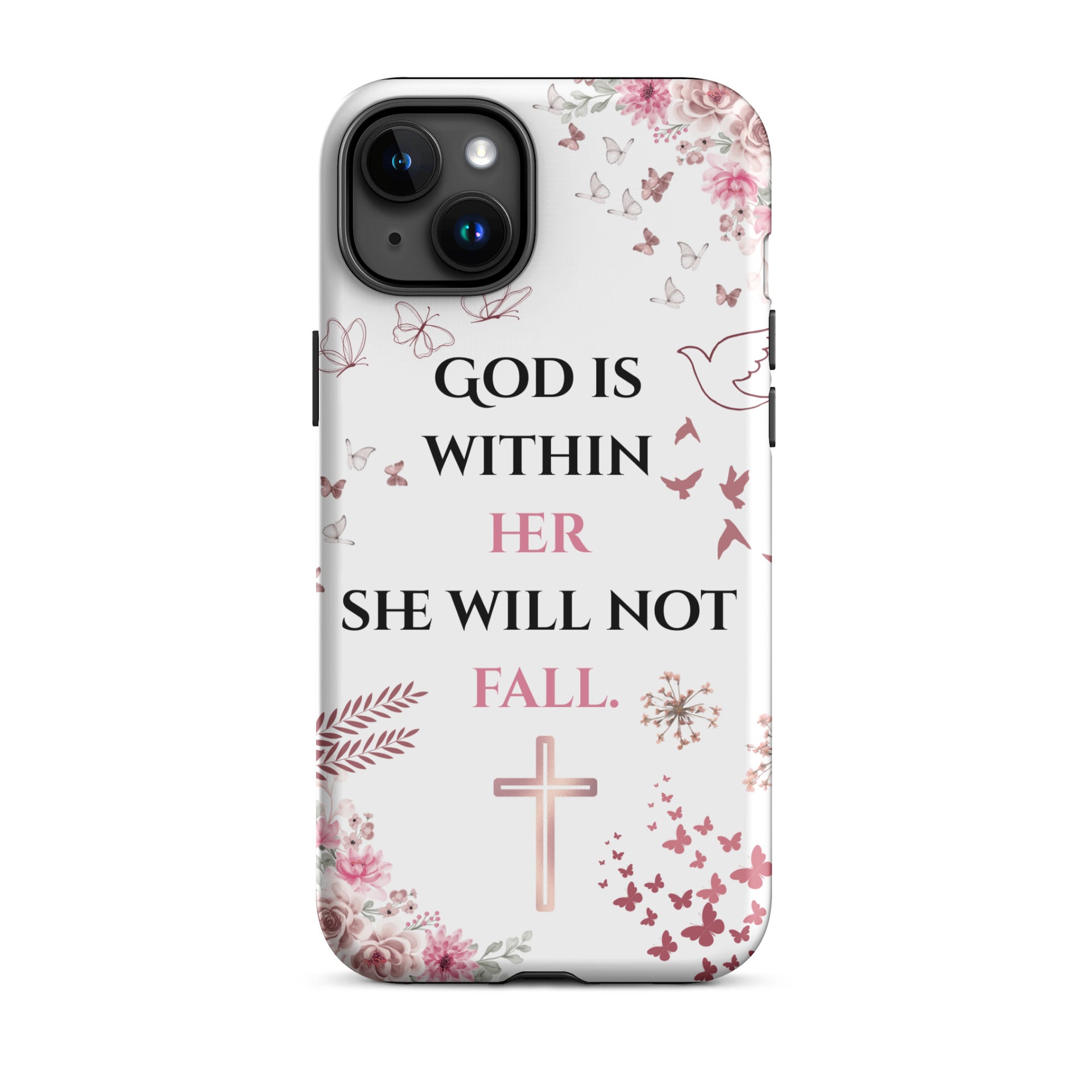 God is within her Phone Case for iPhone – Goods with Grace